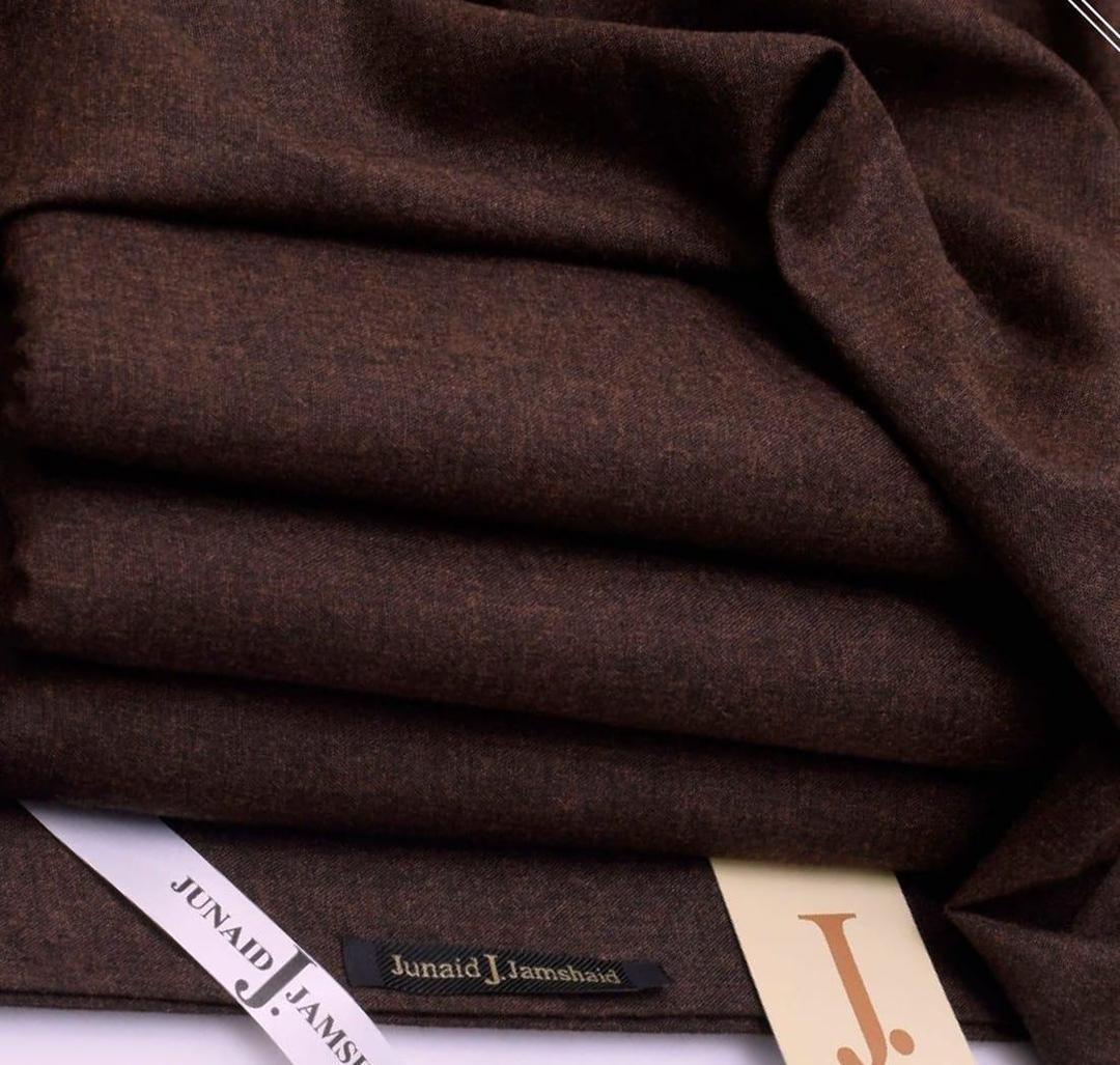 Men's Unstitched Wool Plain Suit