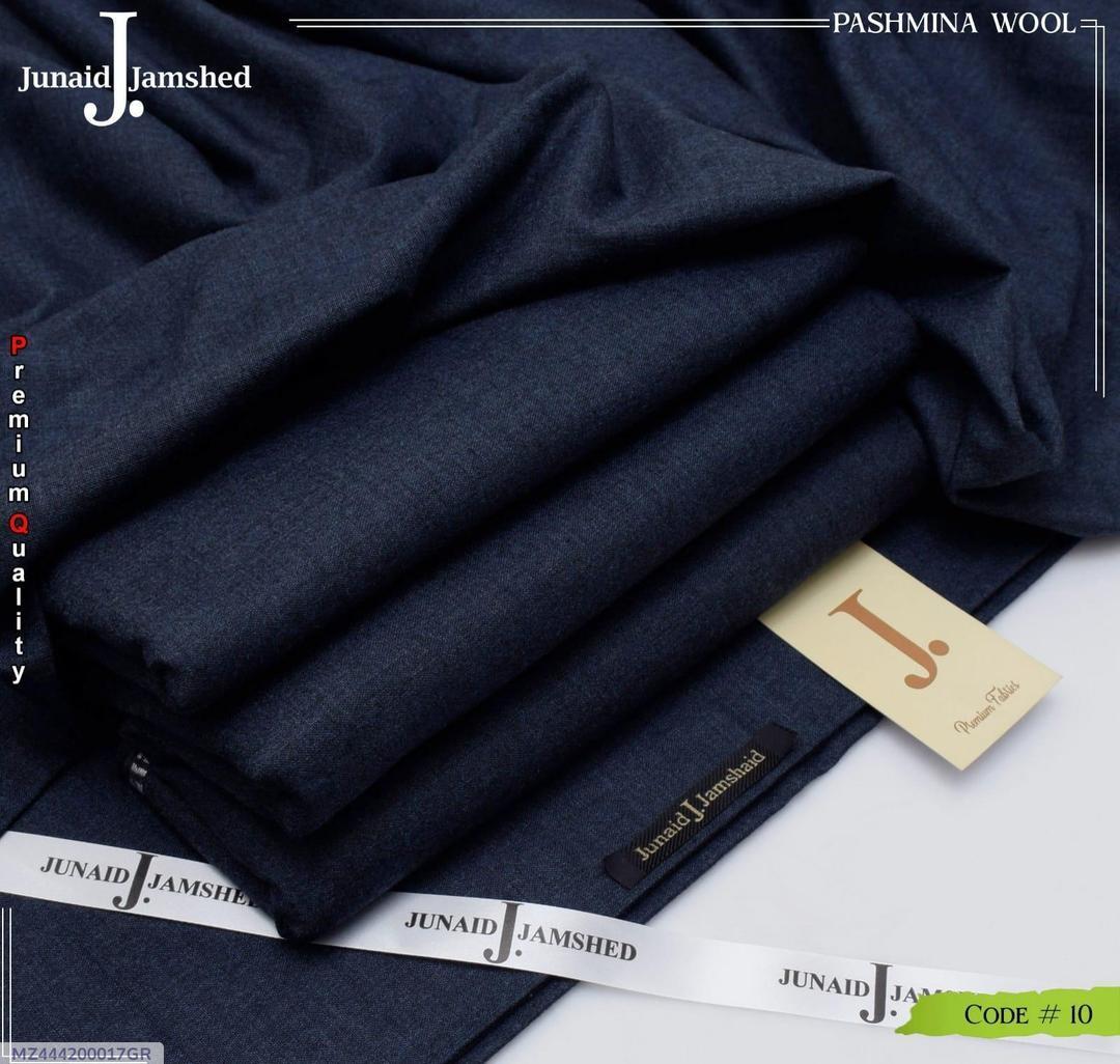 Men's Unstitched Wool Plain Suit