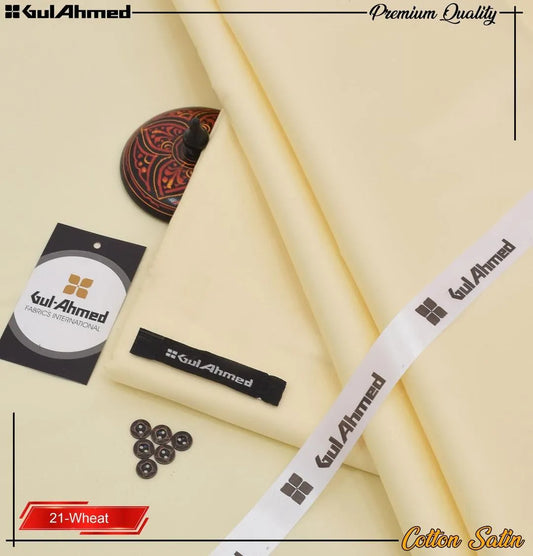 Men's Unstitched Cotton Sotton Plain Suit