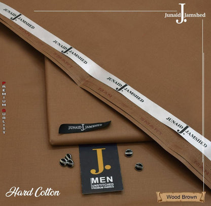 Men's Unstitched Cotton Plain Suit