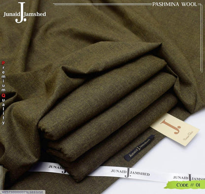 Men's Unstitched Wool Plain Suit Premium Quality