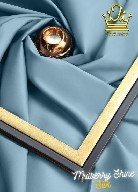 Men's Unstitched Silk Plain Suit Premium Quality